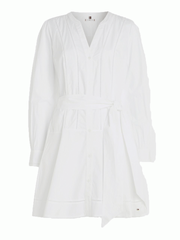 Org co ladder lace short dress Vit