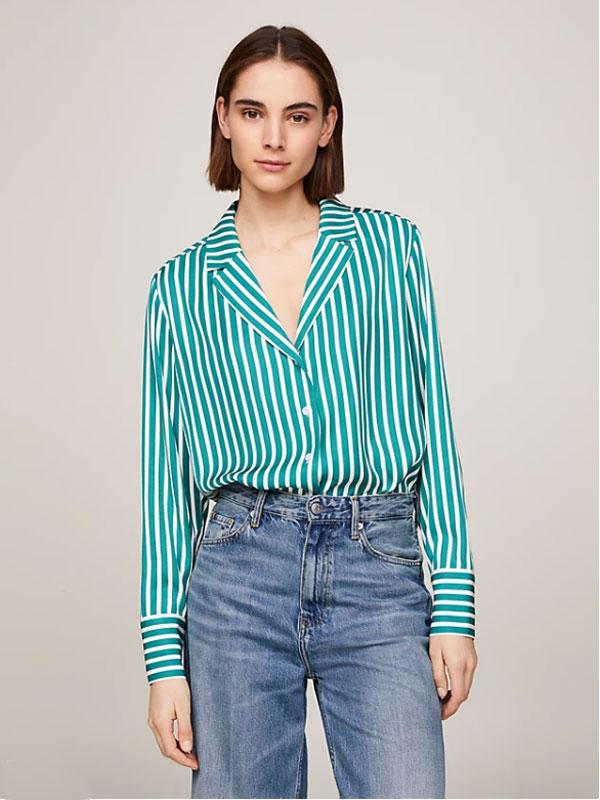 FLUID STRIPE PJ LS SHIRT