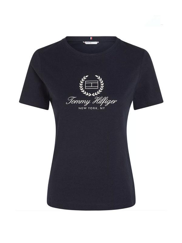 Slim Flag script Tee