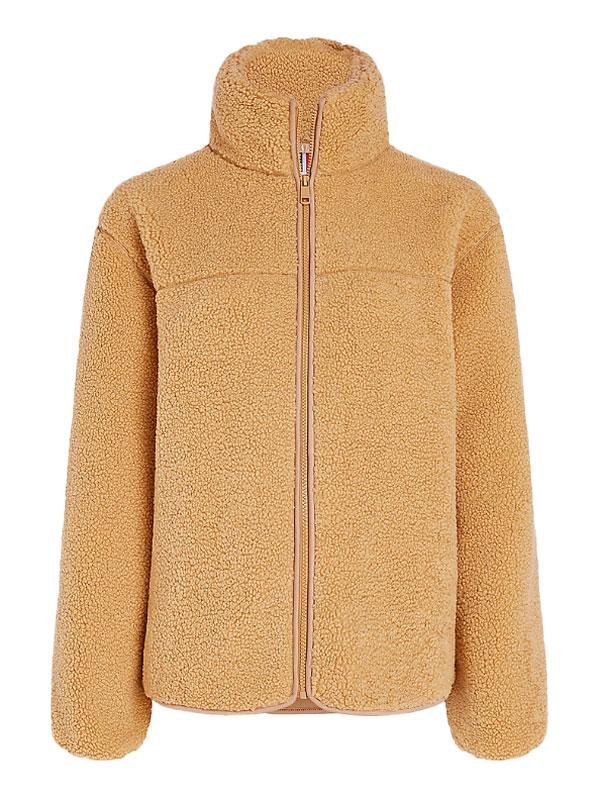REG TEDDY ZIP UP JACKET