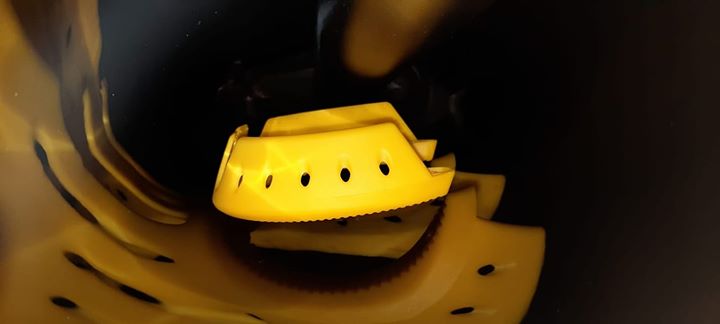 Yellow Iron Block Shoe Limsko