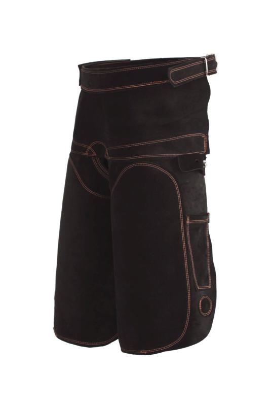 Con Cuero Kort Mockaförkläde