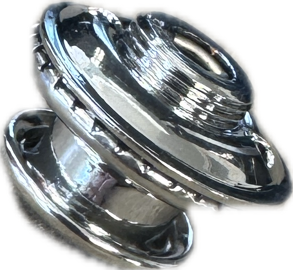 Con Cuero Tryckknapp till Förkläde