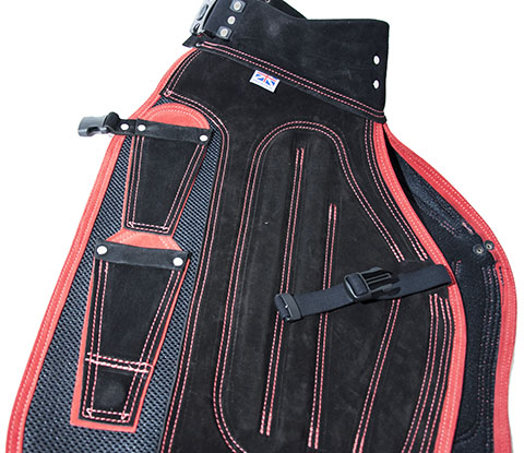 3:rd Millennium Hovslagarförkläde + Ryggplatta Deluxe