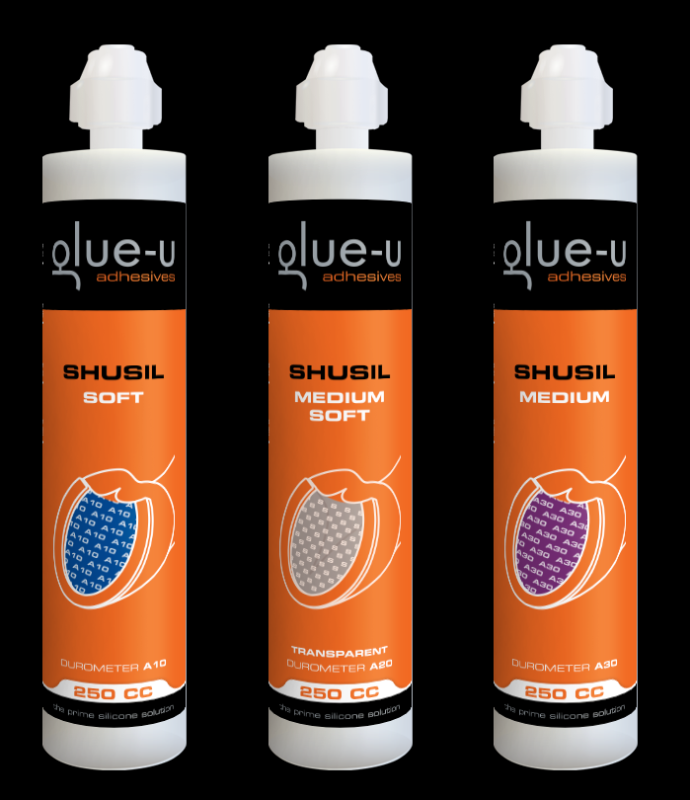 Glue-U Shusil Silikon (Soft Blue A10)