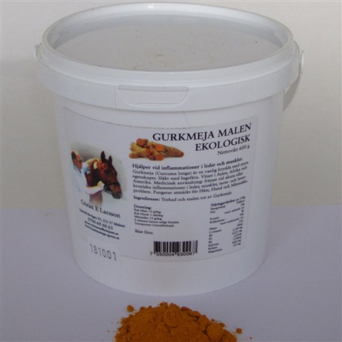 Gurkmeja EKO malen 600 gr