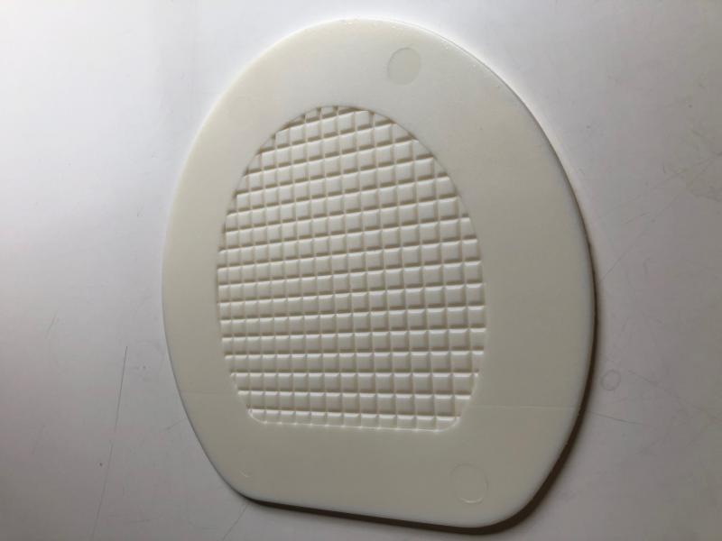 Plastsula Vit Hård 4mm