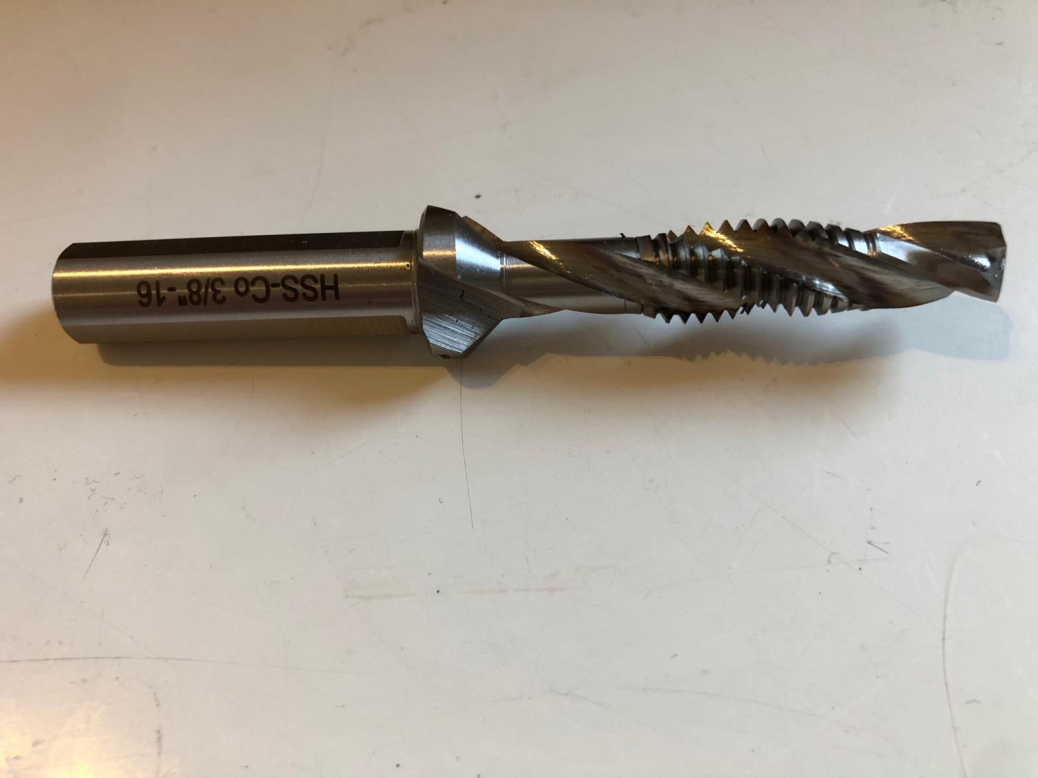 Counter sink drill bit 3/8 self tapping