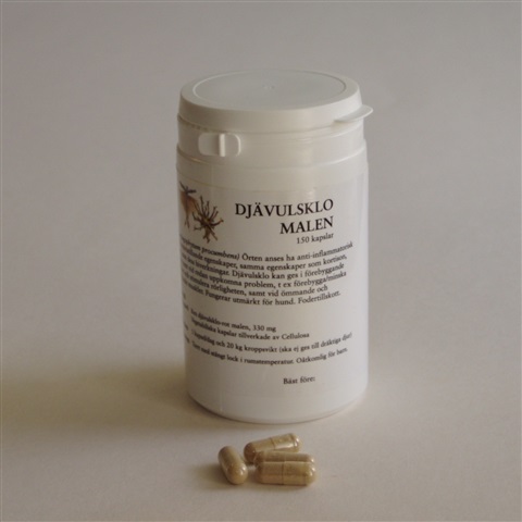 Djävulsklo 150 kapslar. OBS! Tävlingskarens 96 timmar