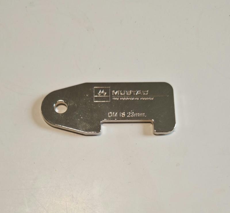 Mustad Dimensionsmätare Islandsskor