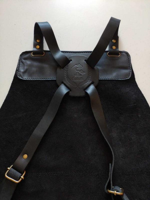 EL GRAN CABALLO Smidesförkläde i skinn