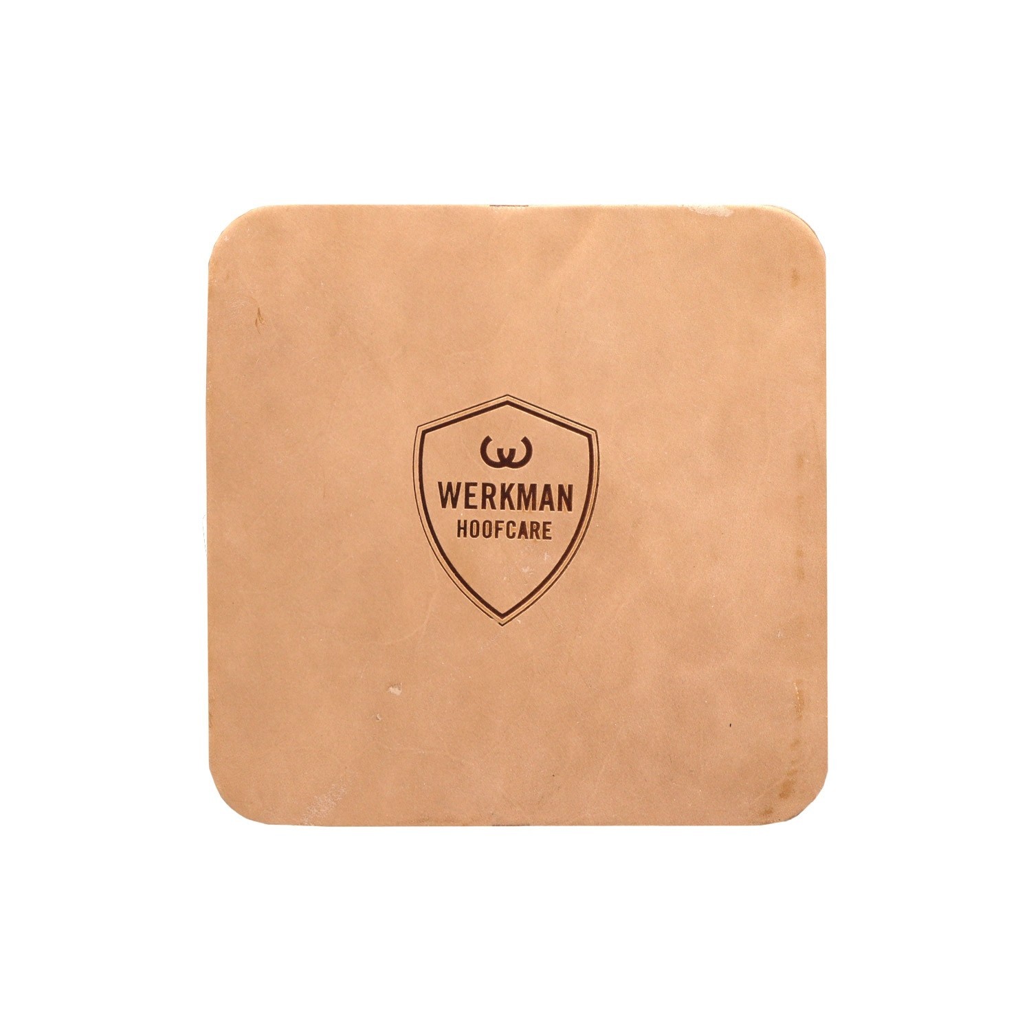 Werkman Leather Pads Lädersula 4mm 16cmx16cm