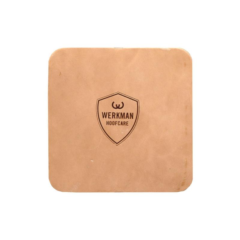 Werkman Leather Pads Lädersula 4mm 18cmx18cm