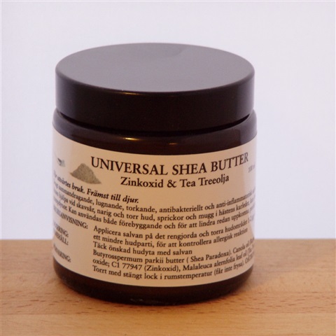 UNIVERSAL SHEA BUTTER med Zinkoxid & Tea Treeolja