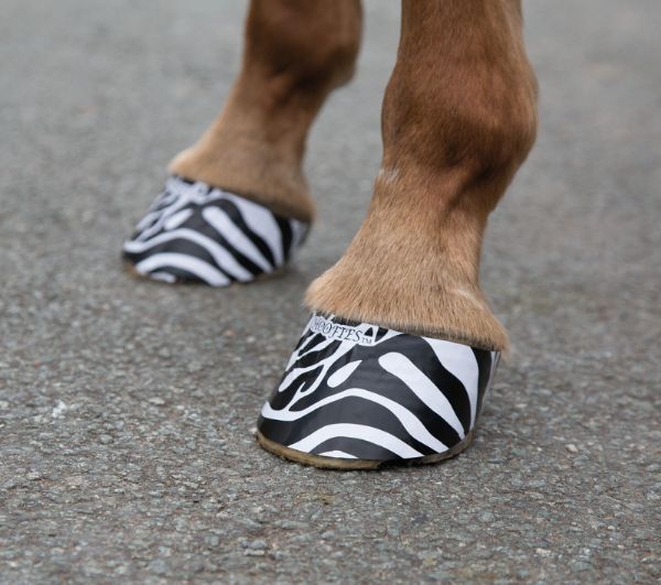Hoofies Zebra Vit