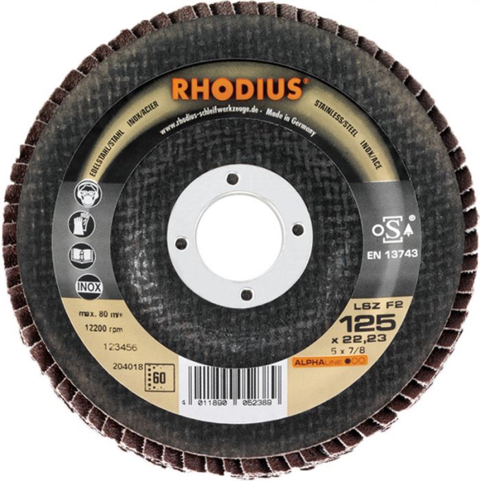 Lamellrondell 125mm Zirkon