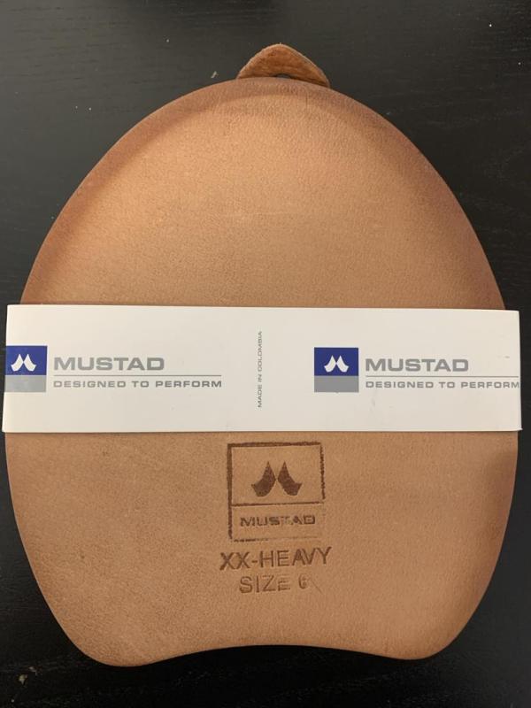 Lädersula Mustad XX-Heavy 6