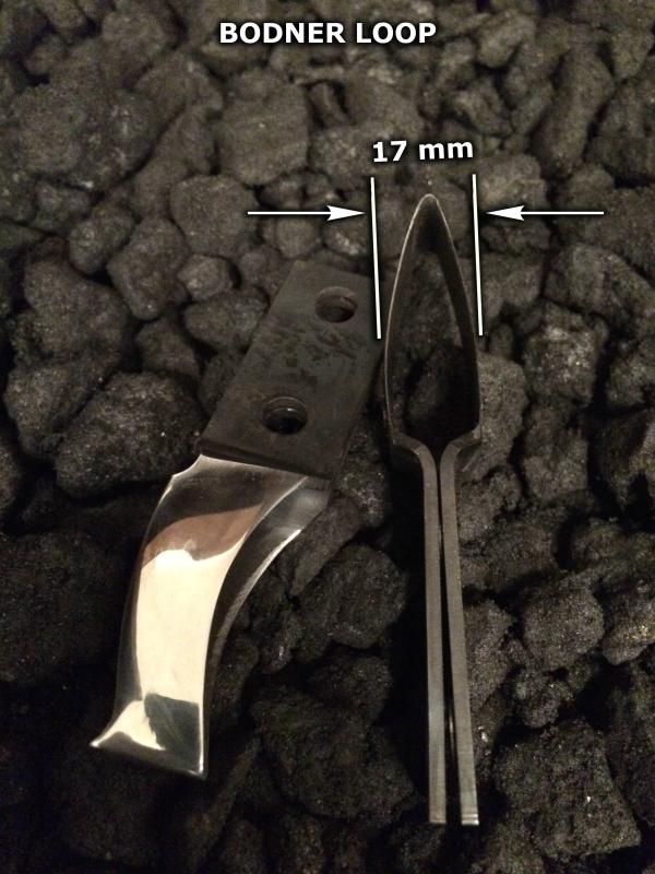 Utbytesblad Loopkniv Bodner