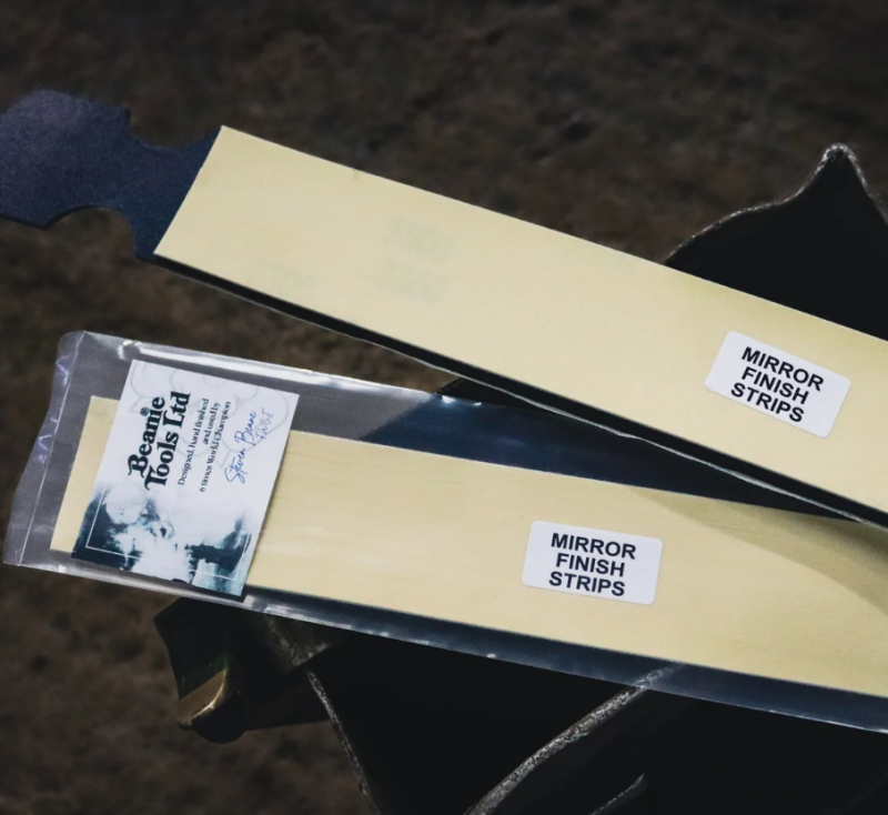 Mirror Finish Strip Beanie Tools