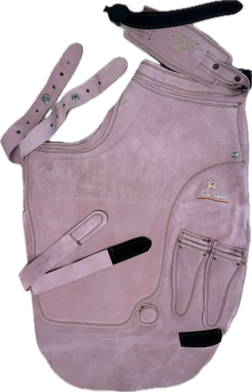 Förkläde Con Cuero Mocka Lång