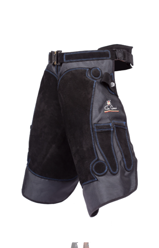 Förkläde Con Cuero Auro Svart