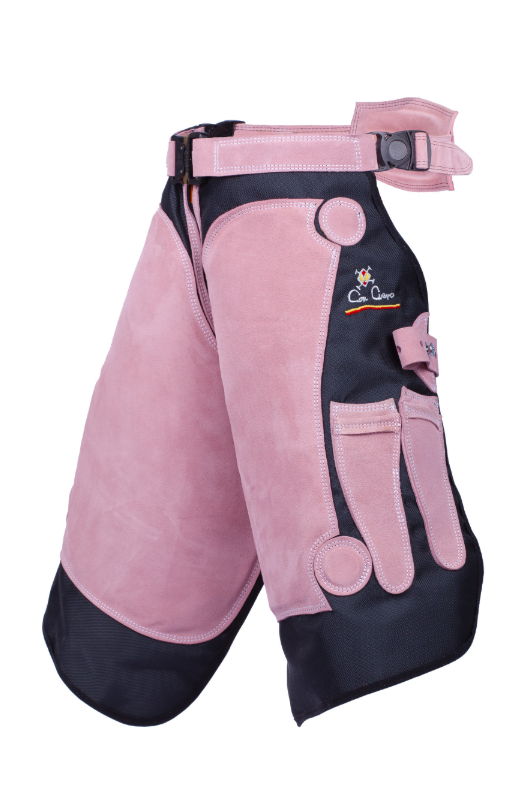 Förkläde Con Cuero Queen Rosa