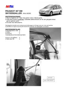 Artfex lastgaller PEUGEOT 307 SW