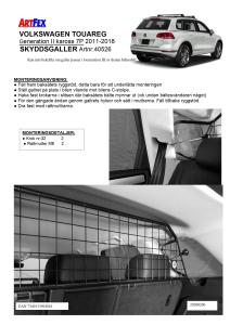 Artfex Lastgaller VW Touareg 2010-2018 (generation 2)
