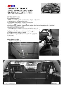 Artfex Lastgaller Opel Mokka 2012-2019, Chevrolet Trax