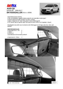 Artfex Lastgaller Audi Q5 2009-2016 8R
