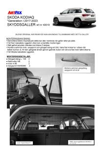 Artfex Lastgaller Skoda Kodiaq 2013-2023