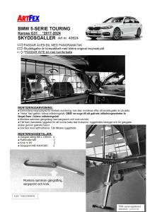 Artfex Lastgaller BMW 5-serie Touring 2017- G31