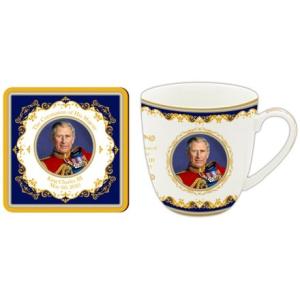 Mugg - King Charles coronation mugg & coaster