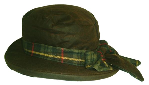Oxford Blue Thelma waxed hat