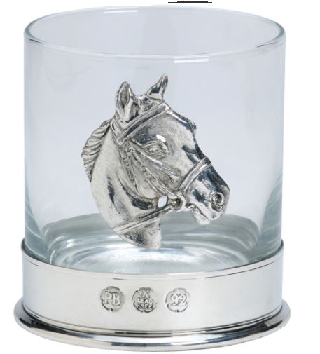 Bisley Whiskyglas - häst