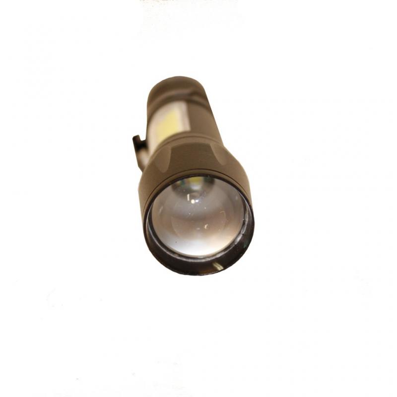Ficklampa zoom cob 120/250 lumen