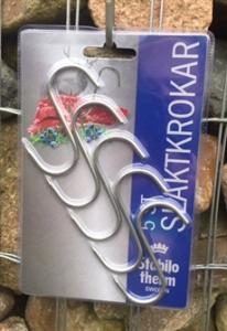 Slaktkrokar 5p 60/3mm, Stabilotherm