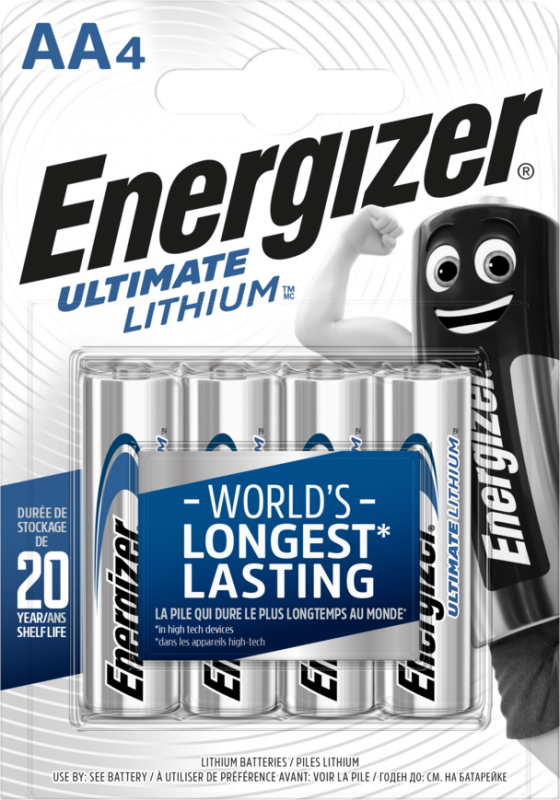 Energizer Lithium AA 4-p