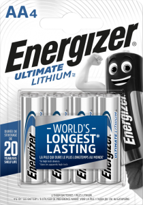 Energizer Lithium AA 4-p