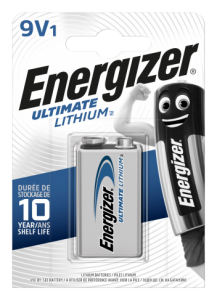Energizer Lithium 9V 1-p