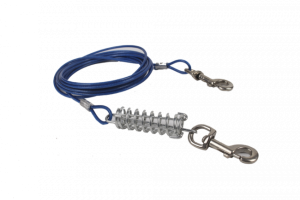 Löpvajer 4,7m med fjädring, Active Canis