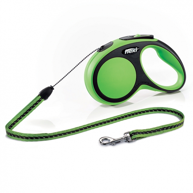 Flexi New Comfort S, 5m cord, grön