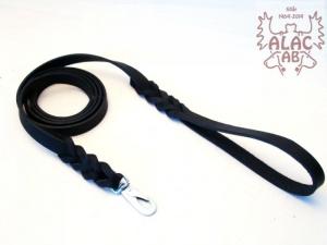 Läderkoppel 1,5 x 180cm svart