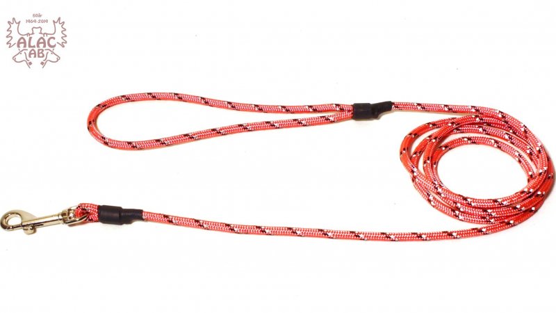 Koppel rund reflex 190cm rosa, Alac