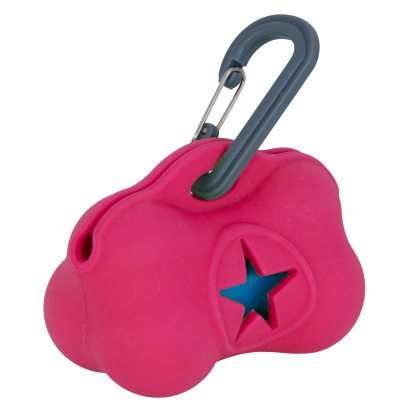 Bajspåsehållare soft rosa, Dogman