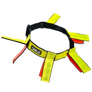 Reflexhalsband med flärp No.3 50-65cm