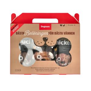 Dogman Hundgodis Meaty,       Bästa Belöningen 240g