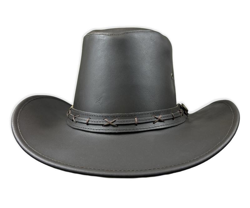 Läderhatt Badlands Unisex Storlek XL