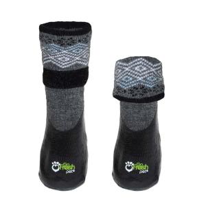 GO FRESH PET ALL TERRAIN BOOTIES BLUE NORDIC 5