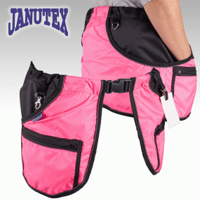 Janutex träningsficka rosa / Treenitasku pinkki